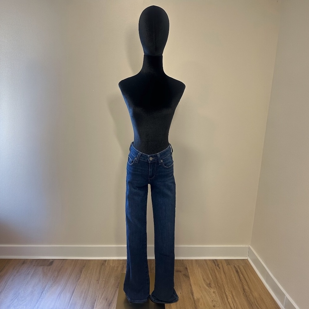 PAIGE Manhattan High Rise Bootcut Jeans | Size 24 - Picture 5 of 10